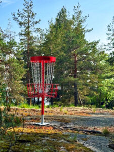 Frisbeegolf Santalahti Resort