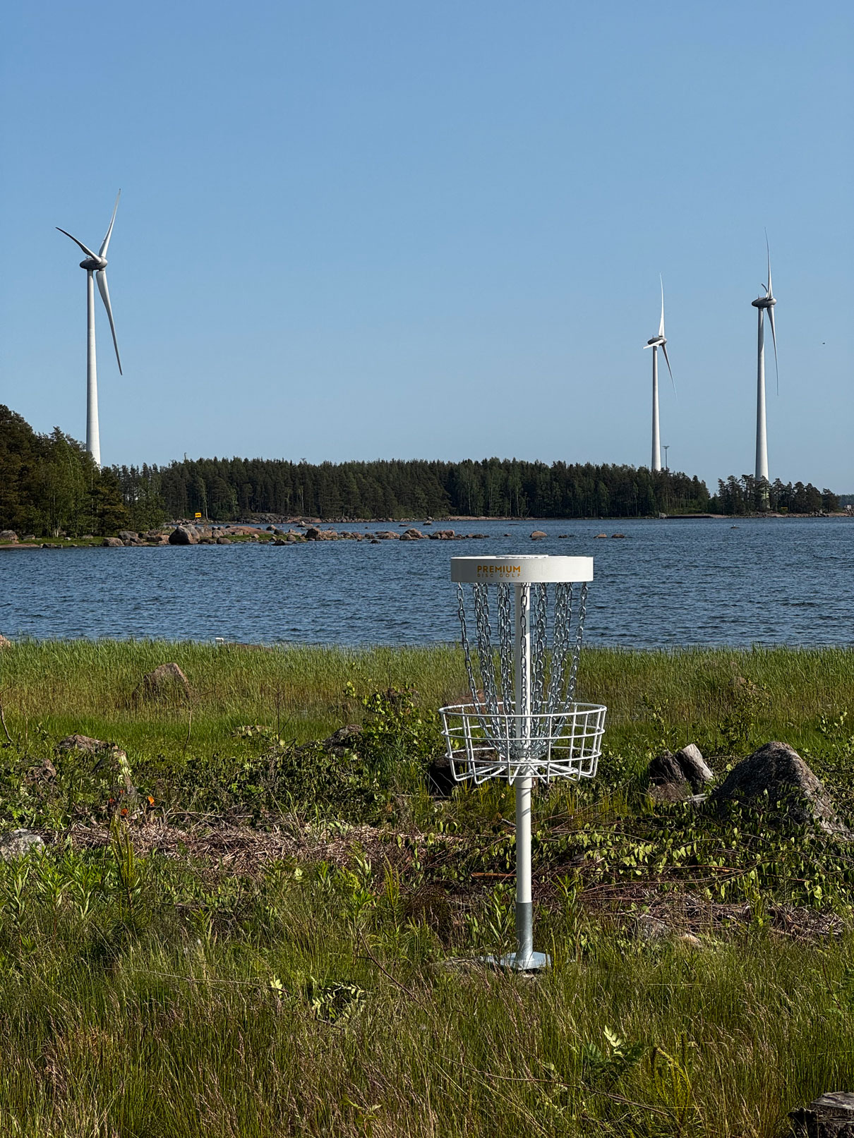 Frisbeegolf Santalahti Resort