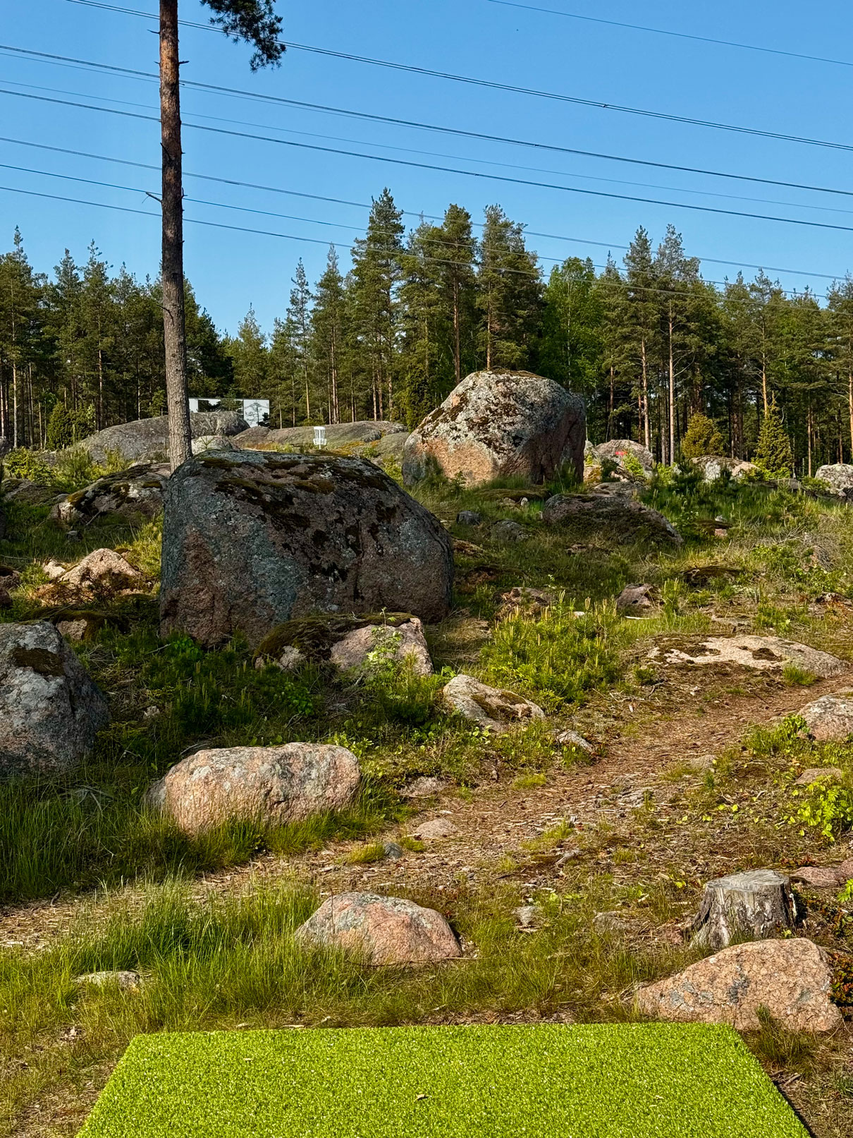 Frisbeegolf Santalahti Resort